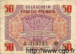 50 Pfennig ALLEMAGNE Coblenz 1947 PS.1006