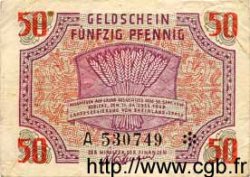 50 Pfennig GERMANY Coblenz 1947 PS.1006 F - VF