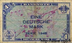 1 Deutsche Mark GERMAN FEDERAL REPUBLIC  1948 P.02a RC+
