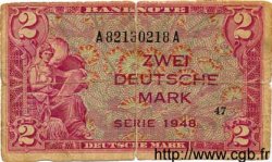 2 Deutsche Mark GERMAN FEDERAL REPUBLIC  1948 P.03a q.B