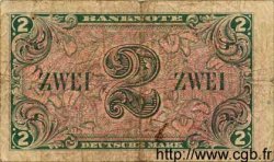 2 Deutsche Mark GERMAN FEDERAL REPUBLIC  1948 P.03a q.MB