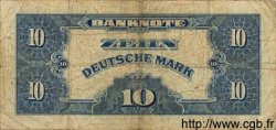 10 Deutsche Mark GERMAN FEDERAL REPUBLIC  1948 P.05a VG