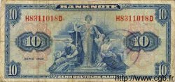 10 Deutsche Mark GERMAN FEDERAL REPUBLIC  1948 P.05b BC