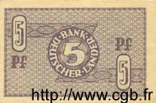 5 Pfennig GERMAN FEDERAL REPUBLIC  1948 P.11a XF