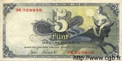 5 Deutsche Mark GERMAN FEDERAL REPUBLIC  1948 P.13e VF