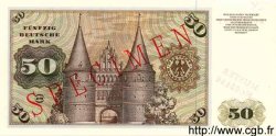 50 Deutsche Mark Spécimen GERMAN FEDERAL REPUBLIC  1960 P.33as EBC