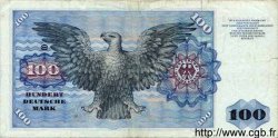 100 Deutsche Mark GERMAN FEDERAL REPUBLIC  1977 P.34b q.MB