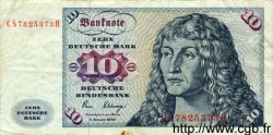 10 Deutsche Mark GERMAN FEDERAL REPUBLIC  1980 P.31d S