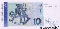 10 Deutsche Mark GERMAN FEDERAL REPUBLIC  1989 P.38a UNC-