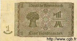 1 Deutsche Mark sur 1 Rentenmark DEUTSCHE DEMOKRATISCHE REPUBLIK  1948 P.01 VZ+
