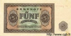5 Deutsche Mark DEUTSCHE DEMOKRATISCHE REPUBLIK  1948 P.11a fST+
