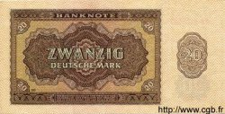 20 Deutsche Mark GERMAN DEMOCRATIC REPUBLIC  1948 P.13b XF