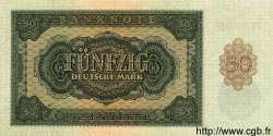 50 Deutsche Mark REPúBLICA DEMOCRáTICA ALEMANA  1948 P.14b FDC