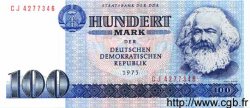100 Mark GERMAN DEMOCRATIC REPUBLIC  1975 P.31b UNC