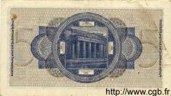 5 Reichsmark GERMANIA  1940 P.R138b BB