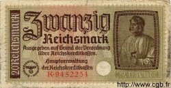 20 Reichsmark DEUTSCHLAND  1940 P.R139 SGE