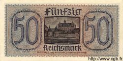 50 Reichsmark GERMANIA  1940 P.R140 q.FDC