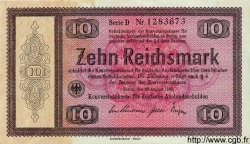 10 Reichsmark GERMANIA  1933 P.200 AU