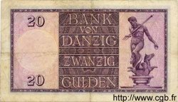 20 Gulden DANTZIG  1932 P.60 fSS