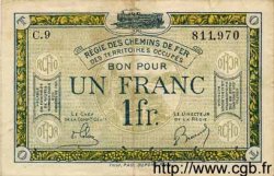 1 Franc FRANCE Regionalismus und verschiedenen  1923 JP.135.05 S to SS