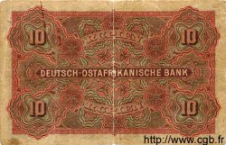 10 Rupien Deutsch Ostafrikanische Bank  1905 P.02 F+