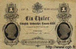 1 Thaler GERMANY  1867 PS.0629 VF+