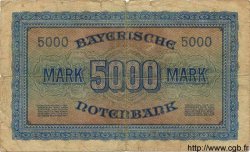 5000 Mark DEUTSCHLAND Munich 1922 PS.0925 fS