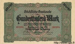 100000 Mark GERMANY Dresden 1923 PS.0960 AU