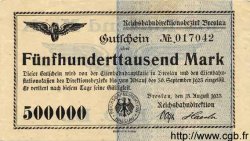 500000 Mark GERMANY  1923 PS.1131 VF+