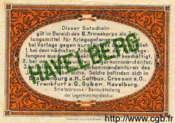 10 Mark GERMANY Havelberg 1917 K.66b AU