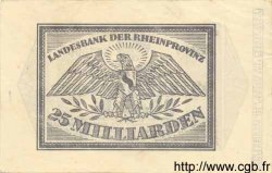 25 Milliarden Mark GERMANY  1923 Rpr.32b XF