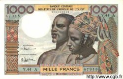 1000 Francs WEST AFRIKANISCHE STAATEN  1961 P.103Ac fST+