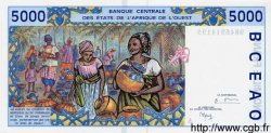 5000 Francs WEST AFRIKANISCHE STAATEN  1998 P.113Ah ST