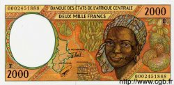 2000 Francs CENTRAL AFRICAN STATES  2000 P.203Eg UNC