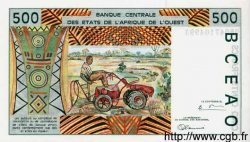 500 Francs ESTADOS DEL OESTE AFRICANO  1998 P.410Dh FDC