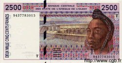 2500 Francs ESTADOS DEL OESTE AFRICANO  1994 P.812Tc SC+