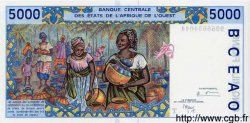 5000 Francs WEST AFRICAN STATES  1999 P.813Tg UNC