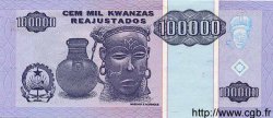 100000 Kwanzas Reajustados ANGOLA  1995 P.139 FDC