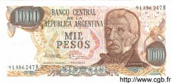 1000 Pesos ARGENTINA  1982 P.304c FDC