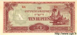10 Rupees BURMA (VOIR MYANMAR)  1942 P.16a ST
