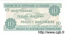 10 Francs BURUNDI  1991 P.33b UNC