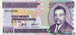 100 Francs BURUNDI  1997 P.37 UNC
