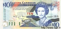 10 Dollars EAST CARIBBEAN STATES  1994 P.32a ST