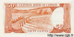50 Cents CYPRUS  1989 P.52 UNC