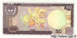 50 Pesos Oro COLOMBIA  1984 P.425a FDC