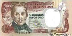 500 Pesos Oro COLOMBIA  1993 P.431A FDC