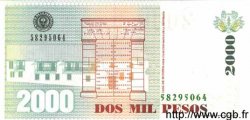 2000 Pesos COLOMBIA  1999 P.445e FDC