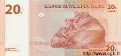20 Francs CONGO, DEMOCRATIC REPUBLIC  1997 P.088a UNC