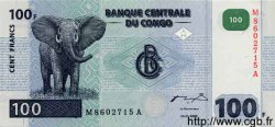 100 Francs REPúBLICA DEMOCRáTICA DEL CONGO  2000 P.092a FDC