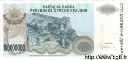 100000000 Dinara CROATIA  1993 P.R25 UNC